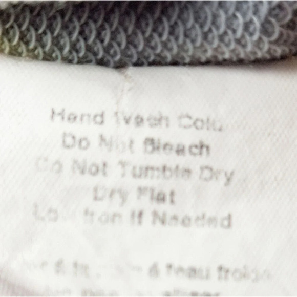 LUSH Tie Dye Smiley Face Long‎ Sleeve Crew Neck Pullover Sweatshirt Top Large - Picture 11 of 11